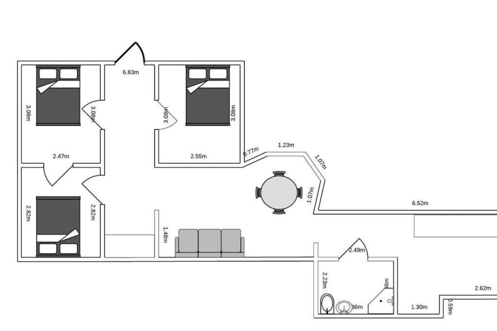 Spacious 3 Bedroom Manor Flat Next To Tivoli Kopenhagen